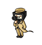 TVman（個別スタンプ：4）
