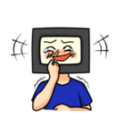 TVman（個別スタンプ：5）