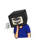 TVman（個別スタンプ：6）