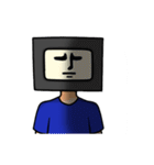 TVman（個別スタンプ：12）