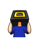 TVman（個別スタンプ：14）