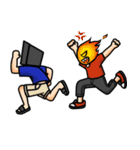 TVman（個別スタンプ：16）
