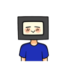 TVman（個別スタンプ：17）
