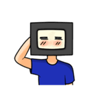 TVman（個別スタンプ：18）