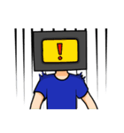 TVman（個別スタンプ：32）