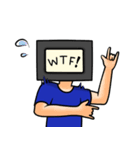 TVman（個別スタンプ：33）