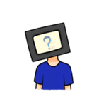 TVman（個別スタンプ：34）