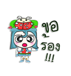 HI！ My name is Kake.^__^（個別スタンプ：12）