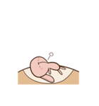 Pink Rabbit Animated（個別スタンプ：6）