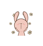 Pink Rabbit Animated（個別スタンプ：17）