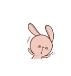 Pink Rabbit Animated（個別スタンプ：24）