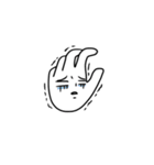A hand full of emotions（個別スタンプ：3）
