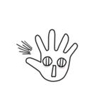 A hand full of emotions（個別スタンプ：15）
