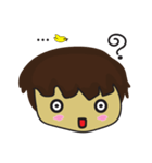 Nu cha Q Emotion Emoji（個別スタンプ：18）