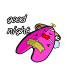 purple Devil＆ pink baby（個別スタンプ：11）