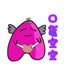 purple Devil＆ pink baby（個別スタンプ：22）