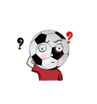 a football Man（個別スタンプ：4）