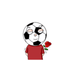 a football Man（個別スタンプ：18）