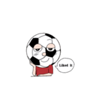 a football Man（個別スタンプ：24）