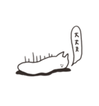 動揺するねこ（個別スタンプ：34）