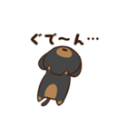 ダックスすたんぷ。（個別スタンプ：25）