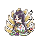 タトゥー風な百鬼夜行（個別スタンプ：14）