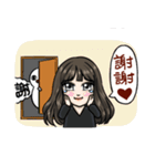 JESSE TANG's Family - Moe Stickers（個別スタンプ：8）