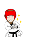 Taekwondo Girl（個別スタンプ：2）