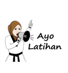Taekwondo Girl（個別スタンプ：5）