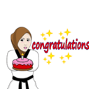 Taekwondo Girl（個別スタンプ：13）