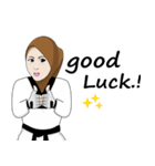 Taekwondo Girl（個別スタンプ：15）