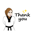 Taekwondo Girl（個別スタンプ：16）