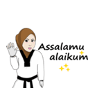 Taekwondo Girl（個別スタンプ：17）