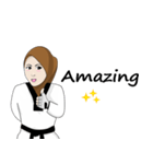 Taekwondo Girl（個別スタンプ：19）