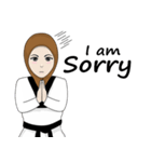 Taekwondo Girl（個別スタンプ：22）