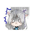 双子の猫耳魔法少女（個別スタンプ：15）