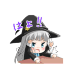 双子の猫耳魔法少女（個別スタンプ：19）