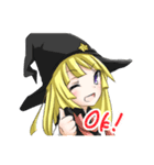 双子の猫耳魔法少女（個別スタンプ：22）