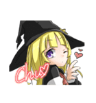 双子の猫耳魔法少女（個別スタンプ：28）
