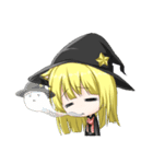 双子の猫耳魔法少女（個別スタンプ：30）