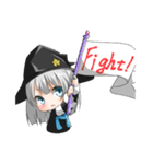双子の猫耳魔法少女（個別スタンプ：33）