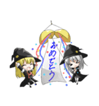 双子の猫耳魔法少女（個別スタンプ：39）