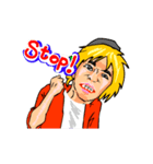 Suk Funny Man [English Version]（個別スタンプ：9）