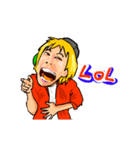 Suk Funny Man [English Version]（個別スタンプ：19）