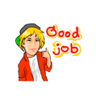 Suk Funny Man [English Version]（個別スタンプ：23）