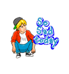 Suk Funny Man [English Version]（個別スタンプ：24）