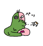 いろいろユルいゾンビくん（みどりいろ）（個別スタンプ：18）
