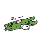 いろいろユルいゾンビくん（みどりいろ）（個別スタンプ：37）