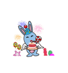 Alien baby cute fly rabbit（個別スタンプ：7）