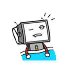Bucktron the Bucket Bot（個別スタンプ：35）